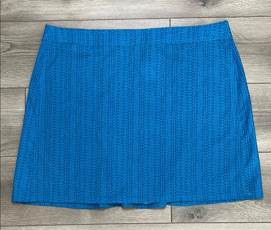 RipSkirt Hawaii 19” Wrap Beach Coverup Skirt Blue Size 2XL Size XXL