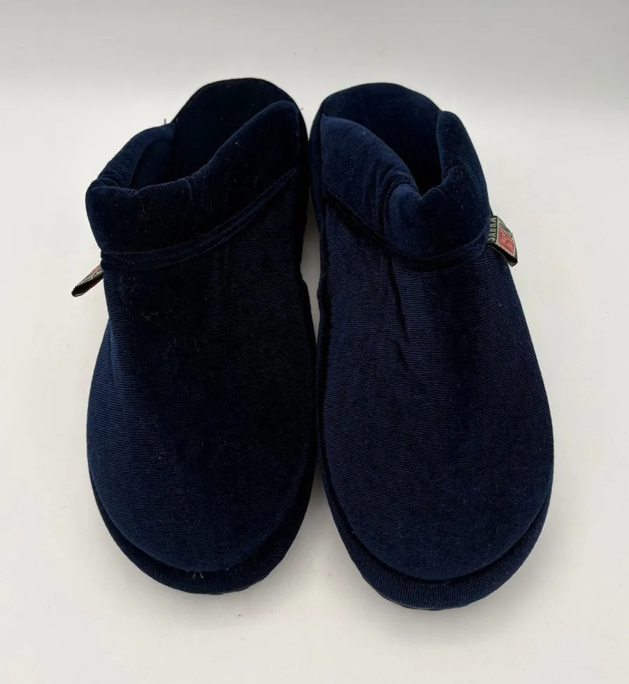Women’s Sabra Negev Size 8 Royal Blue Velvet Slippers
