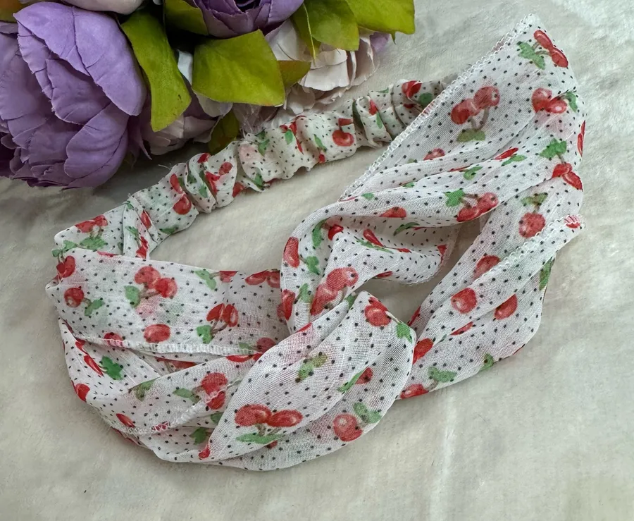 NEW Boutique Cherry Print Headband