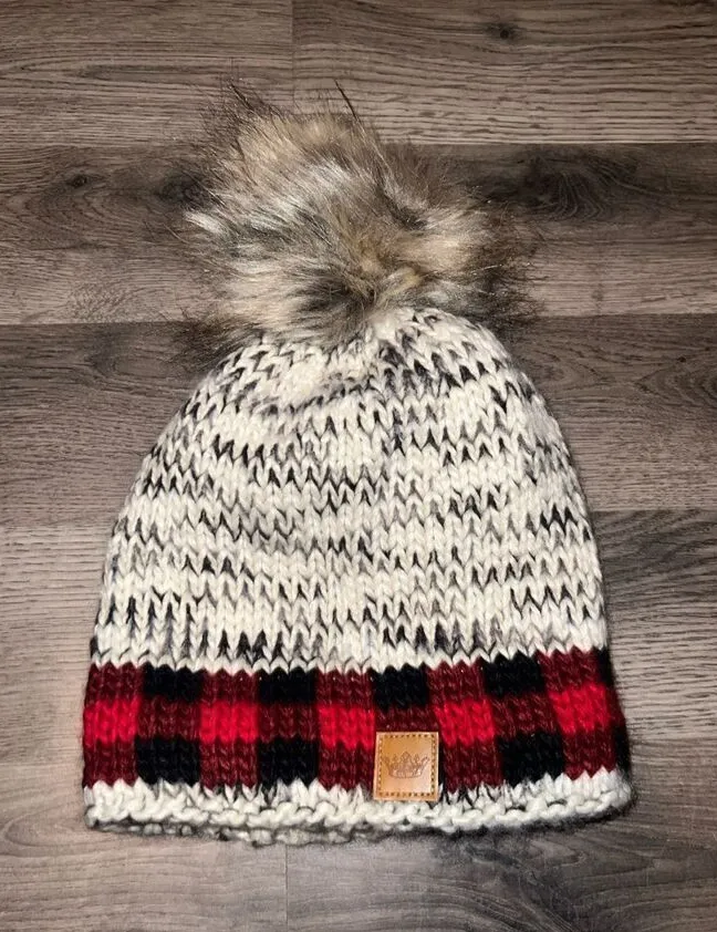 Panache Multicolored Woman’s Hat With Pom