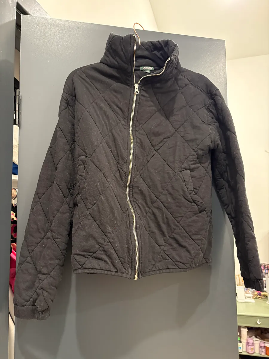 Quilted Black Jacket