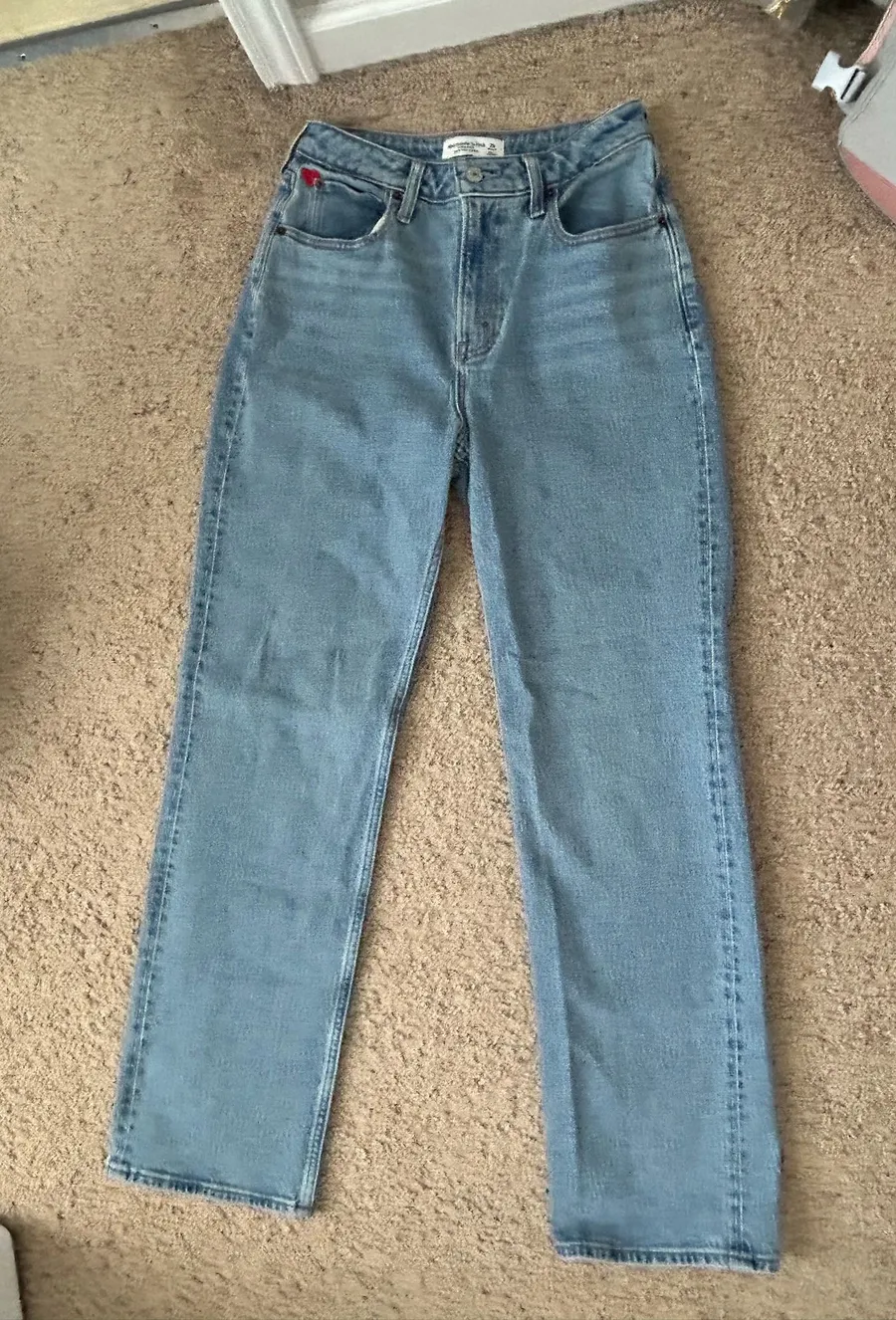Abercrombie High-Rise 90s Relaxed Curve Love Jeans