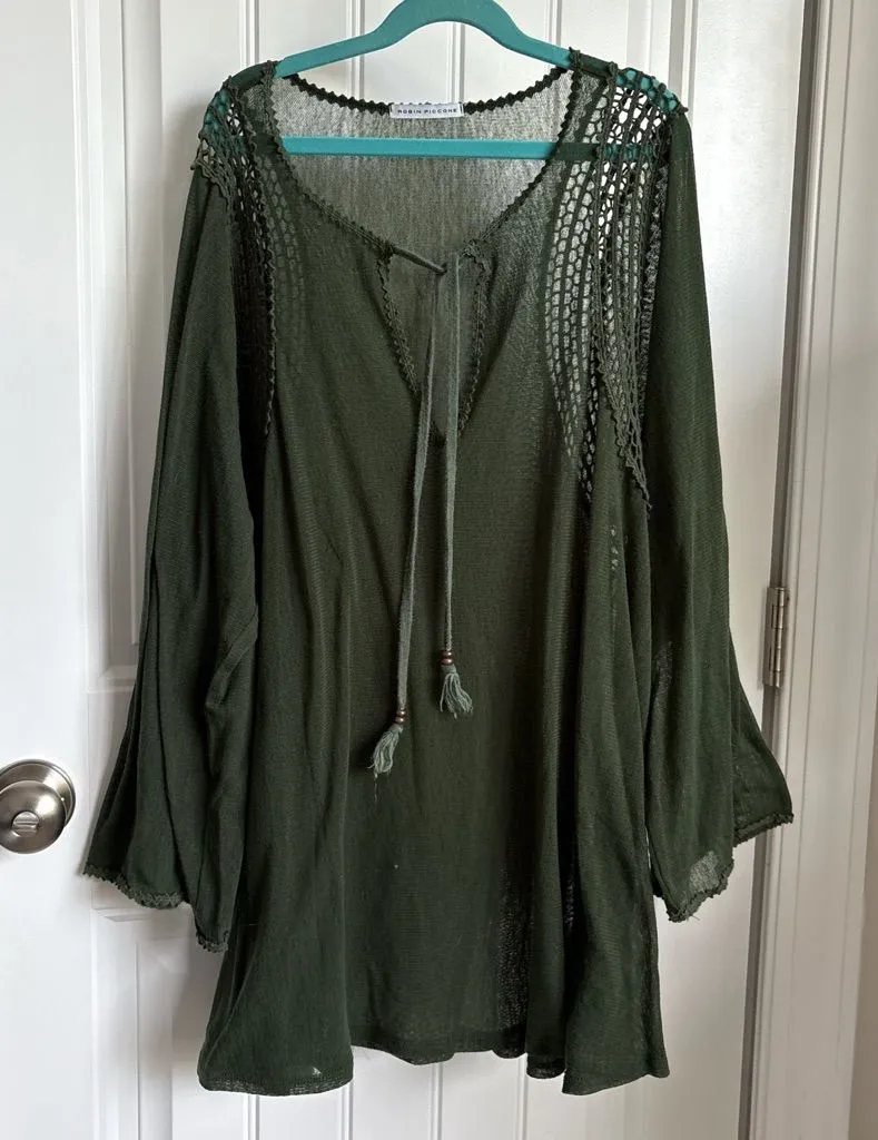 Robin Piccone Green Swim Coverup