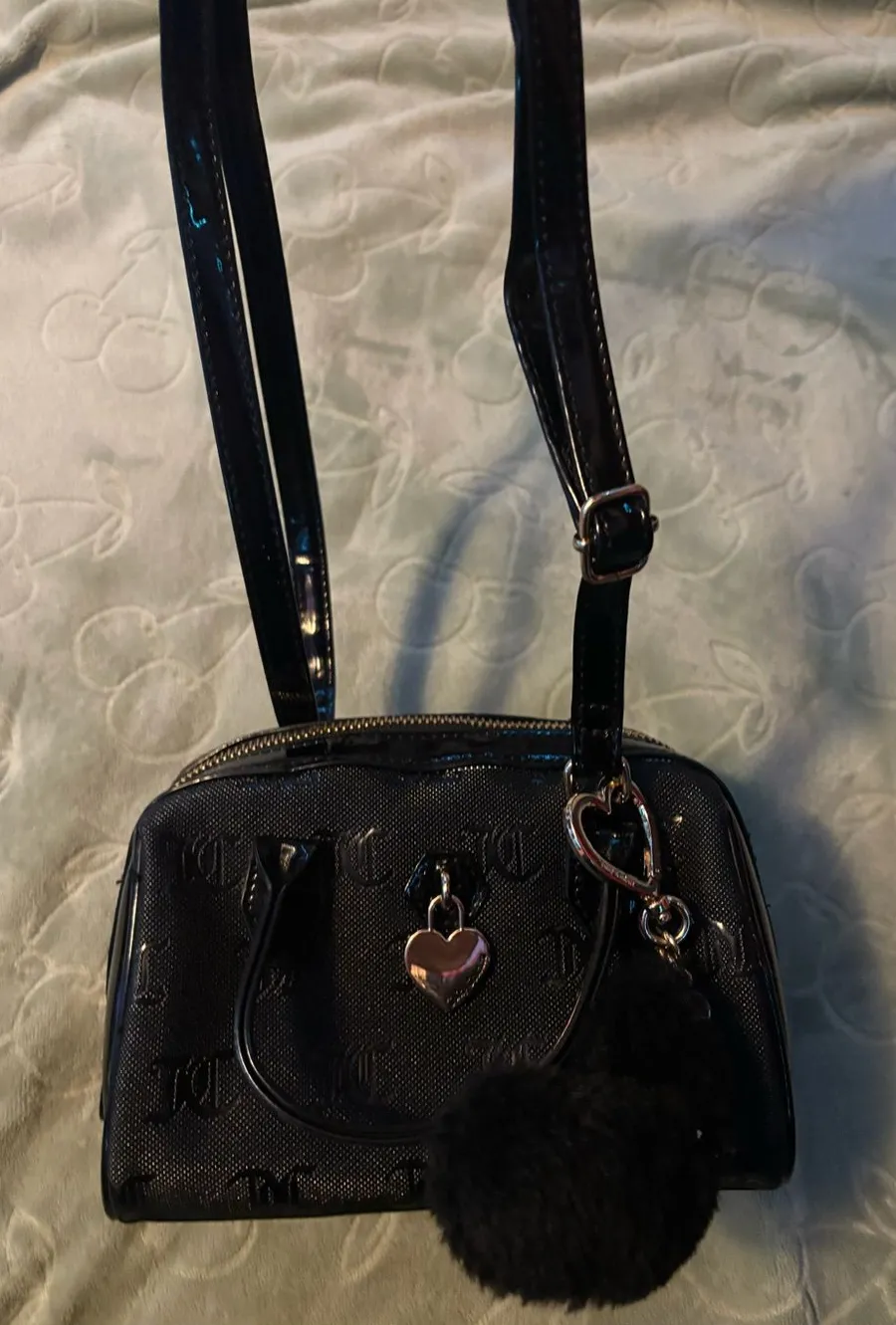 Juicy Couture Mini Speedy Bag in “Black Liqourice”