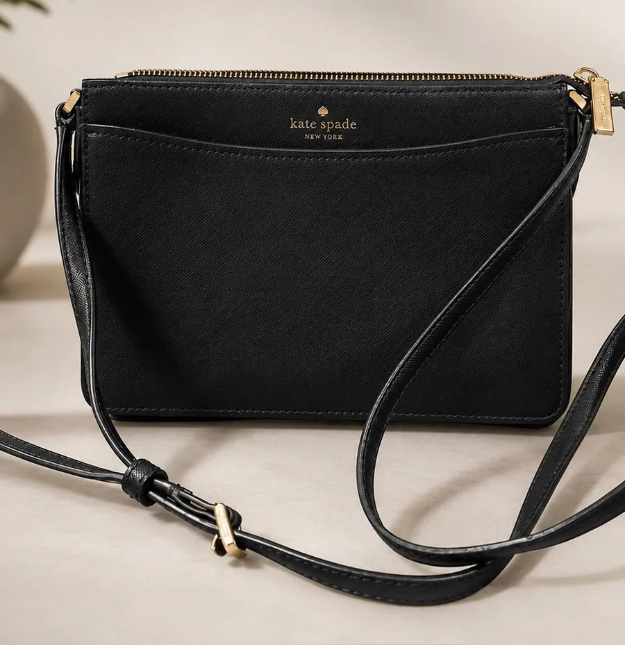 Kate Spade New York Rory Crossbody Saffiano Leather Bag Purse EUC