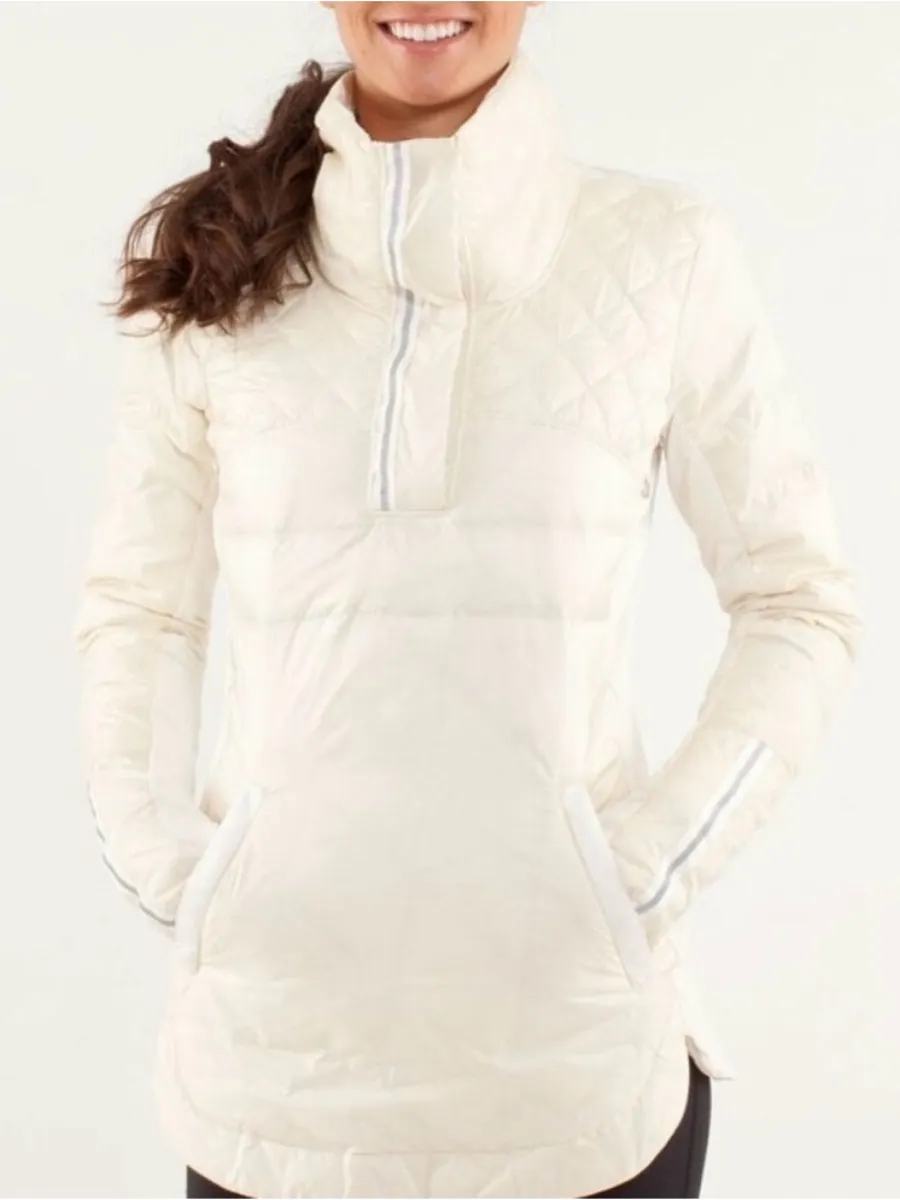 Lululemon What The Fluff Cream Pullover