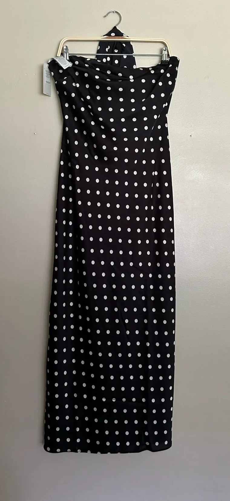 Abercrombie Julia Strapless Scarf Maxi Dress