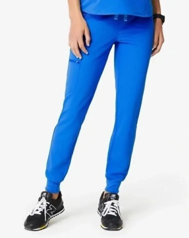 Figs Zamora Royal Blue Jogger Scrub Pants XXS
