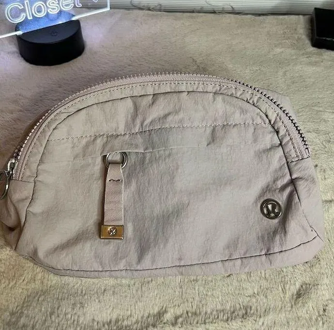 Lululemon Women's Purple On The Beat Belt Bag Adjustable One Size