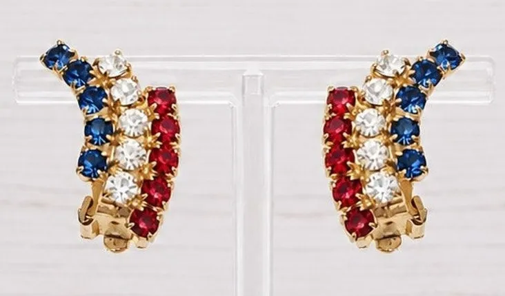 Vintage Clip On Earrings