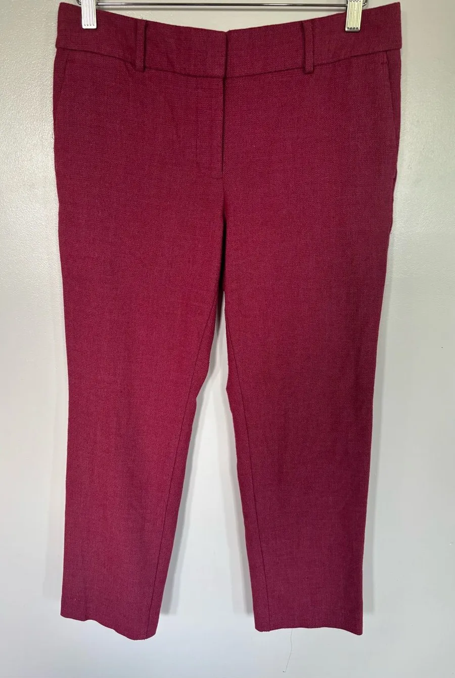 Loft Riviera Slim Pants in Linen Blend