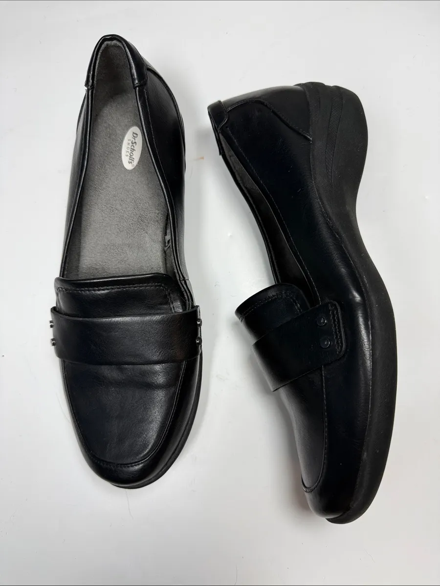 Dr Scholl’s Onassis Penny Black Loafer S