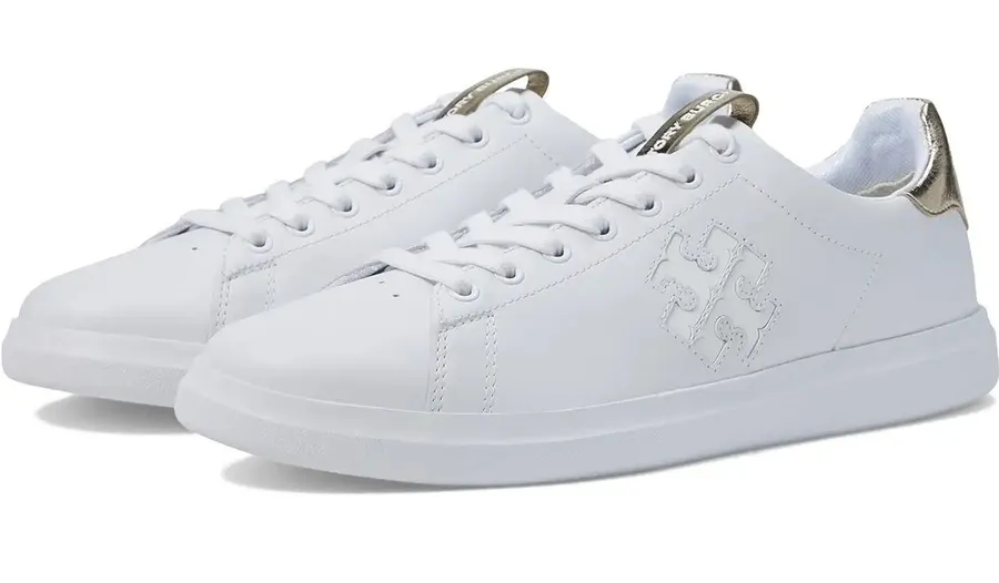 Tory Burch Double T Howell Court Sneakers