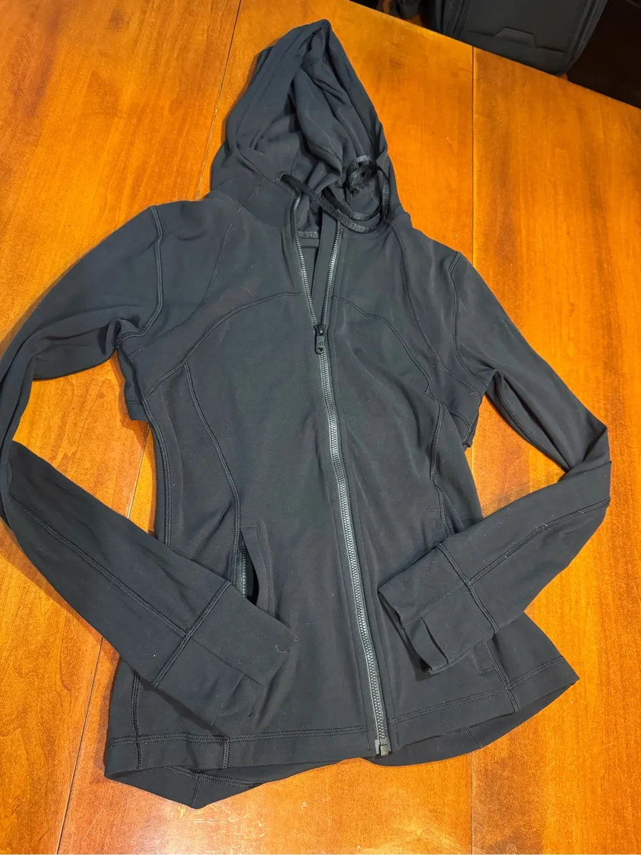 lululemon athletica Black Define Jacket with Zip size 6
