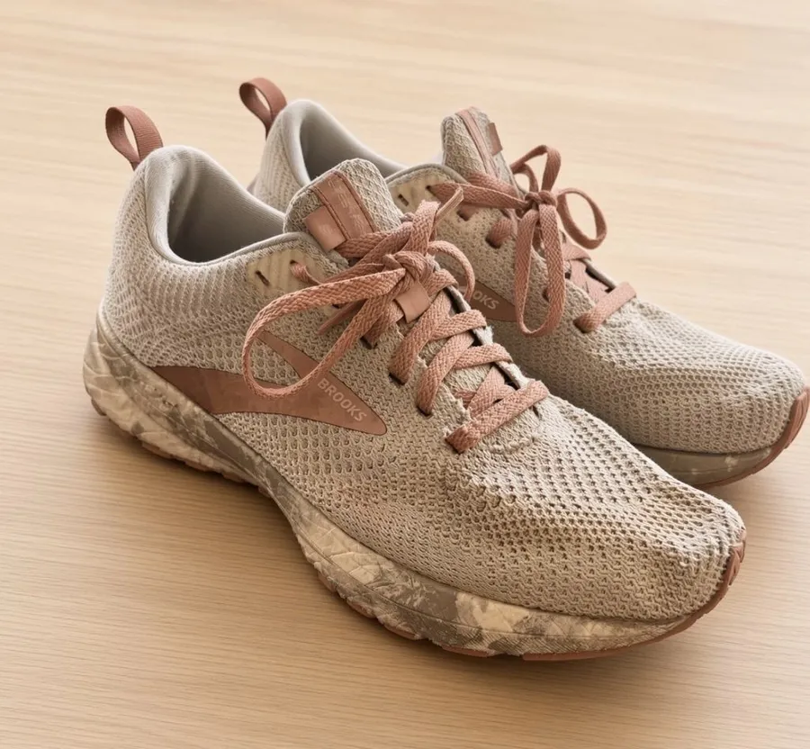 Brooks Revel 5 Neutral Running Shoes Beige Pink Women’s 7.5