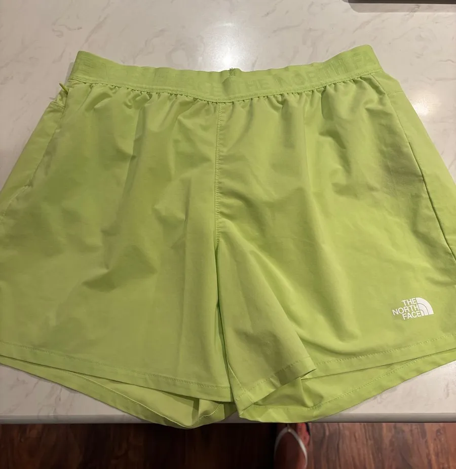 The North Face Lime Green Active Shorts