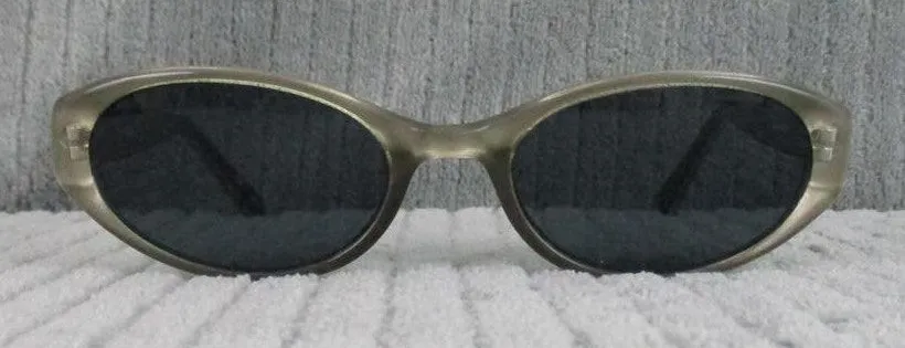 New Divine Eyewear Daphne Bronzed Silver/Smoke Sunglasses Women's NWT Silver