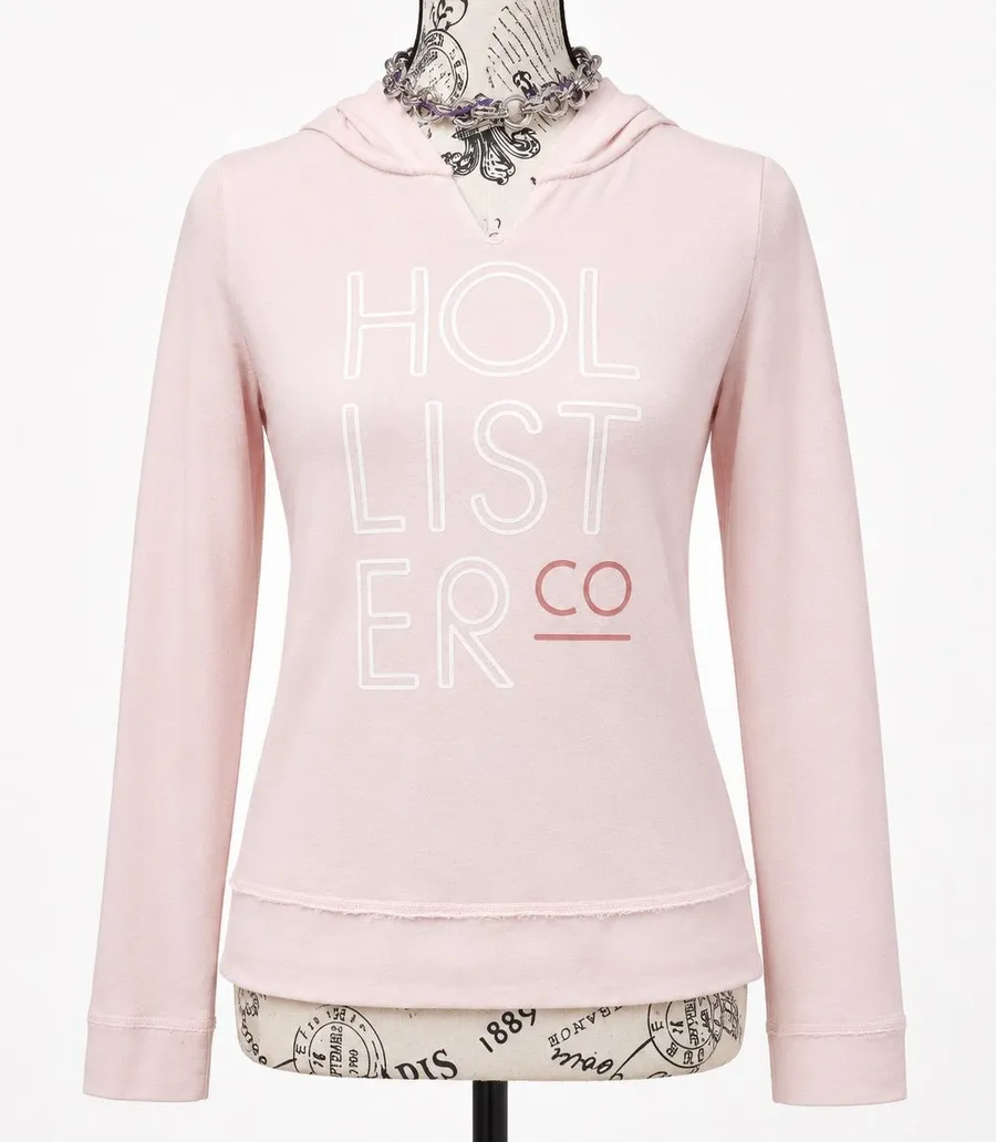 Hollister Pink Sweatshirt