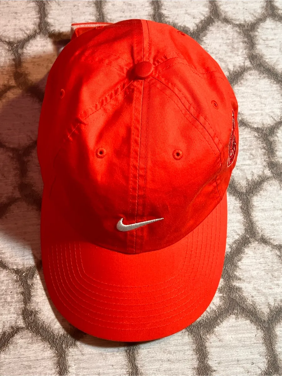 Vintage Nike Disney Golf Red Cap with White Swoosh