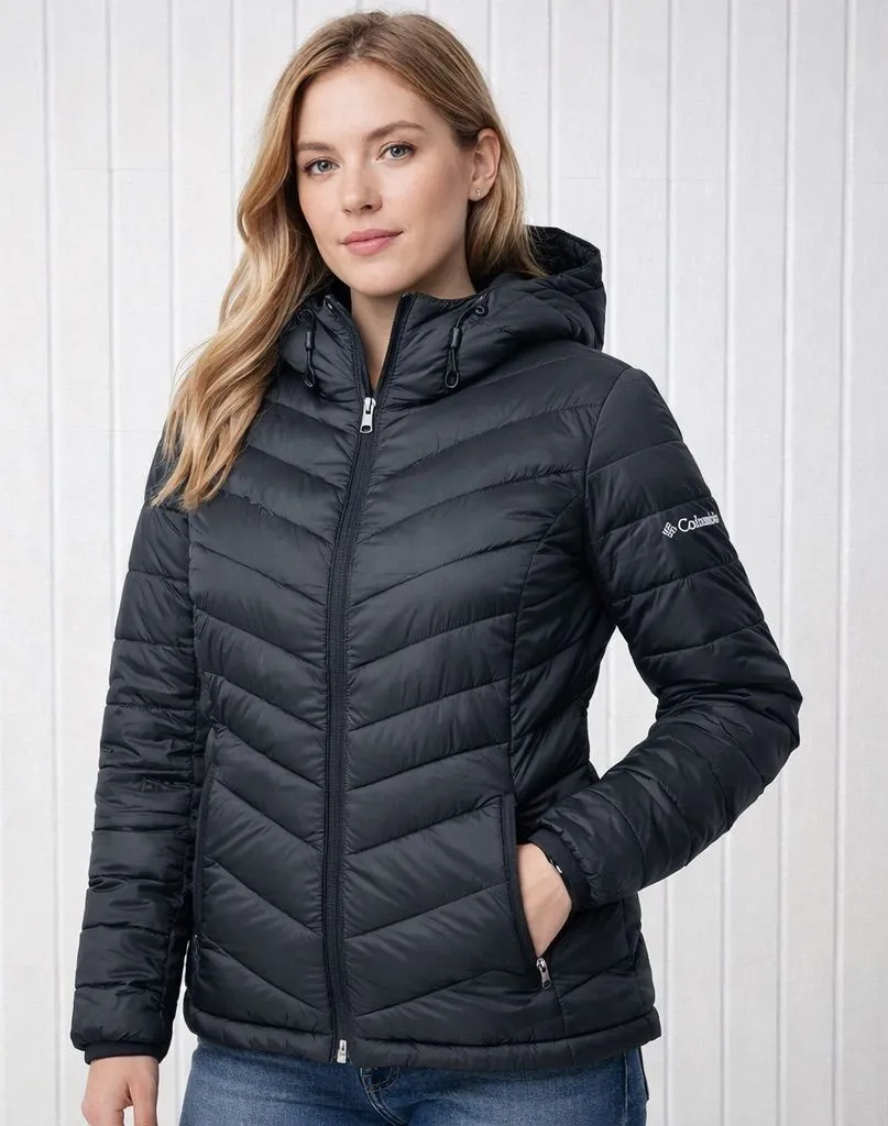 Columbia OMNI-HEAT Black Quilted Jacket Size M