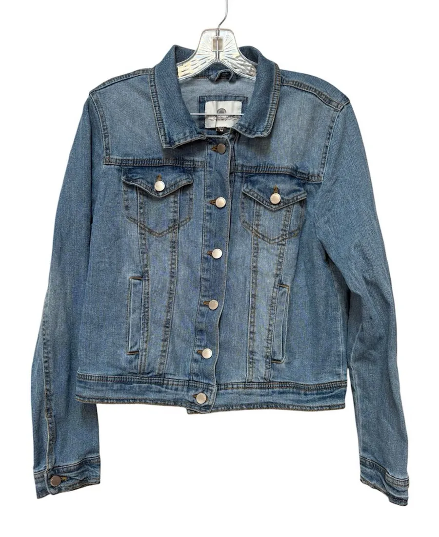 Dog Mom Blue Denim Jacket