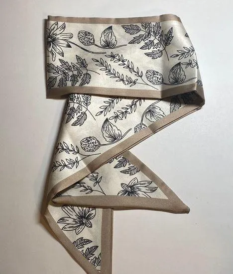 Thin Purse Scarf / Hairband / Scarf
