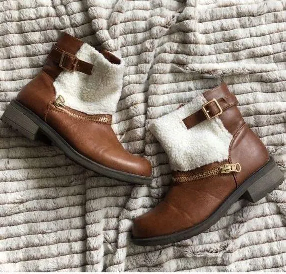Olivia Miller “Beekman” Sherpa Front Booties