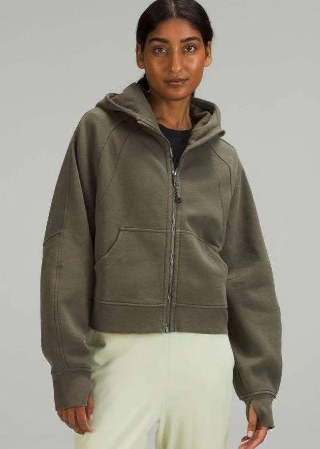 Scuba Oversized Full Zip Hoodie