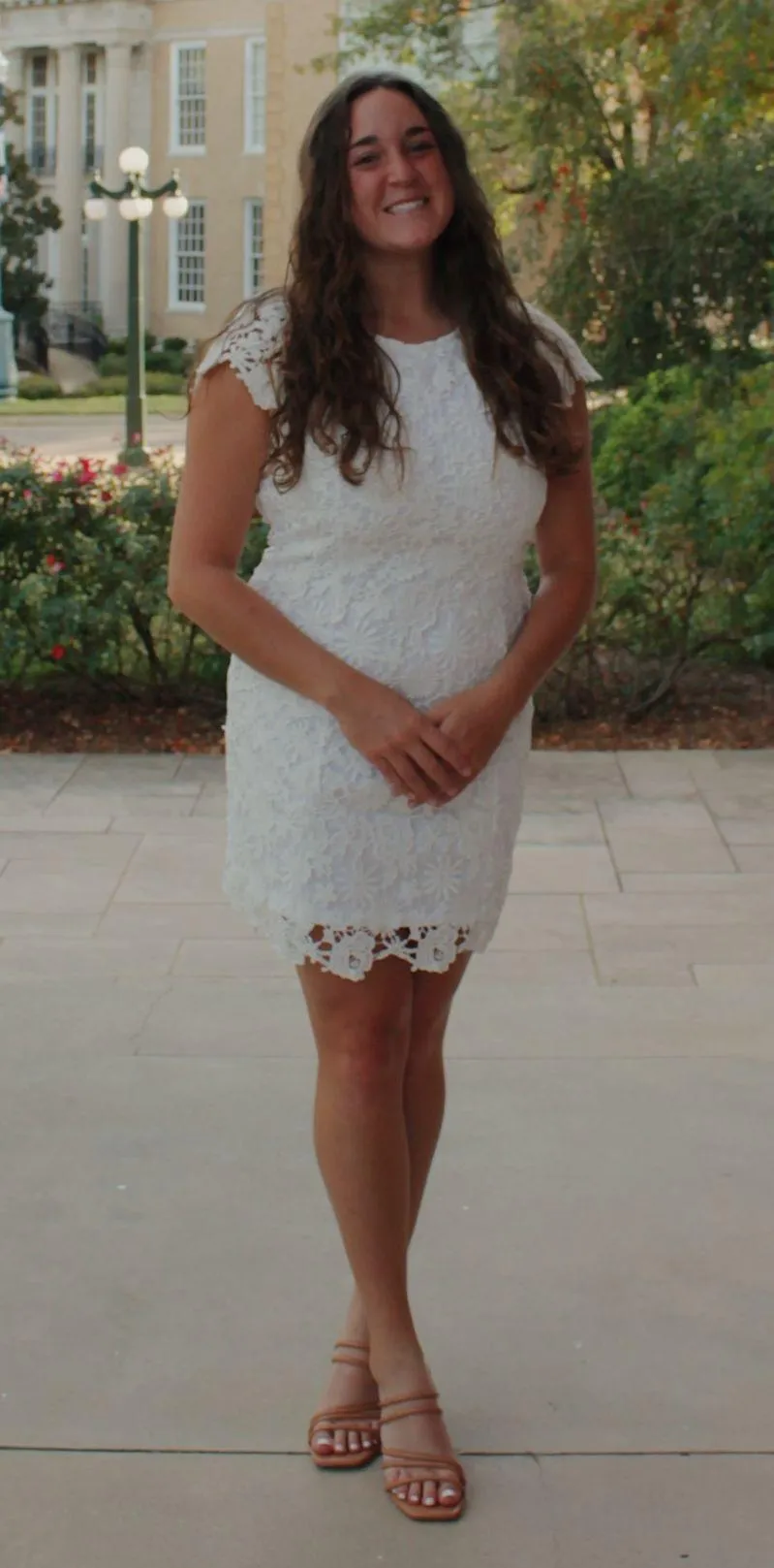 White White Lace Dress