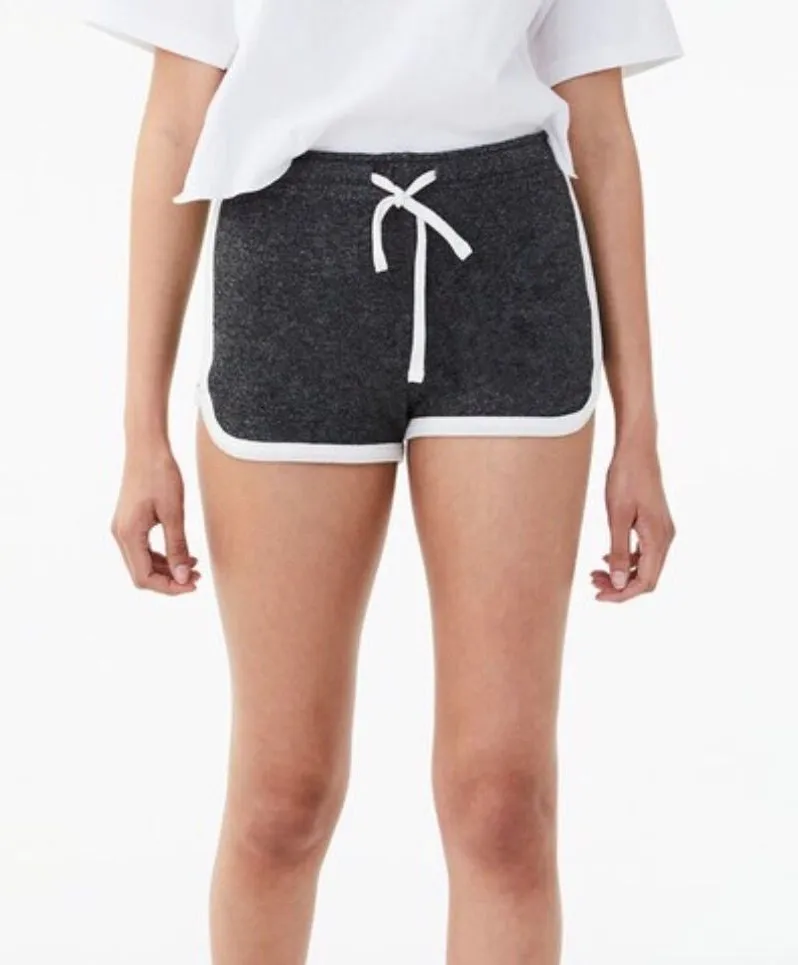 Fuzzy sleep shorts