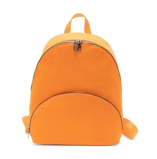 INC Ava Large Backpack in Neon Orange, New w/Tag