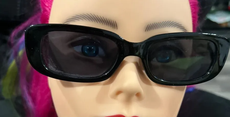 Black Rectangular Women’s Sunglasses