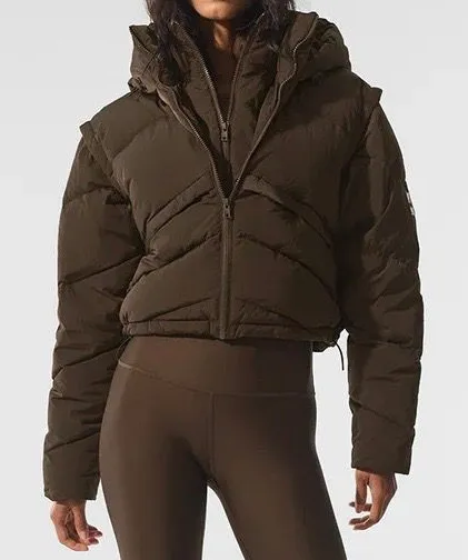 Alo Yoga Glacier Puffer Expresso S