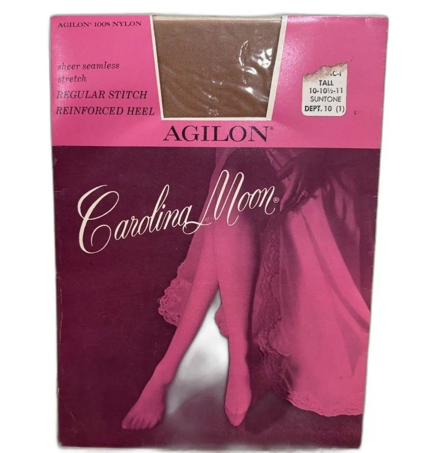 Carolina Agilon Moon Suntone Nylon Panty Hose Suntone 10