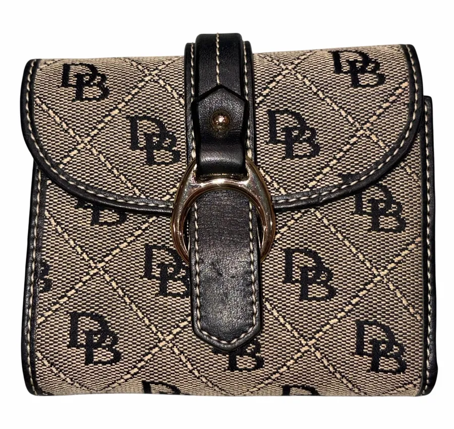 Dooney & Bourke Signature Trifold Wallet
