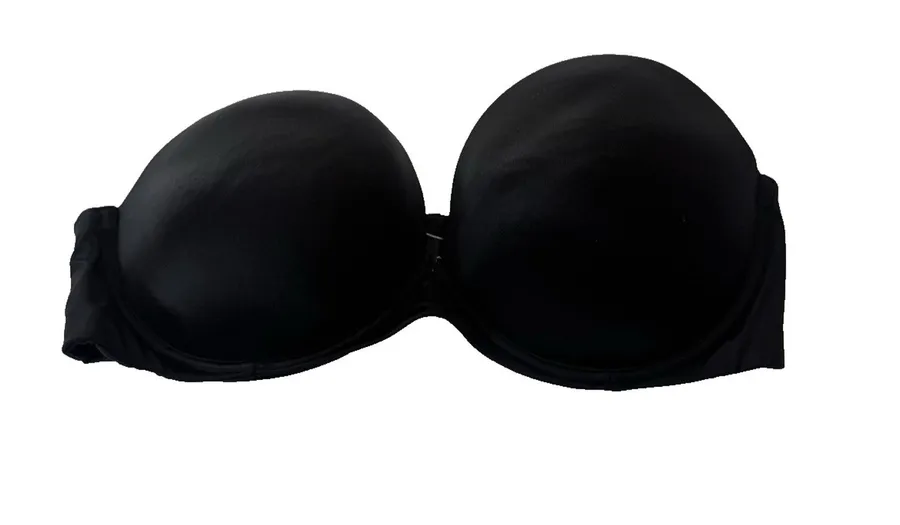 Victorias Secret 34D Bra Black Very Sexy Multiway Underwire Back Closure