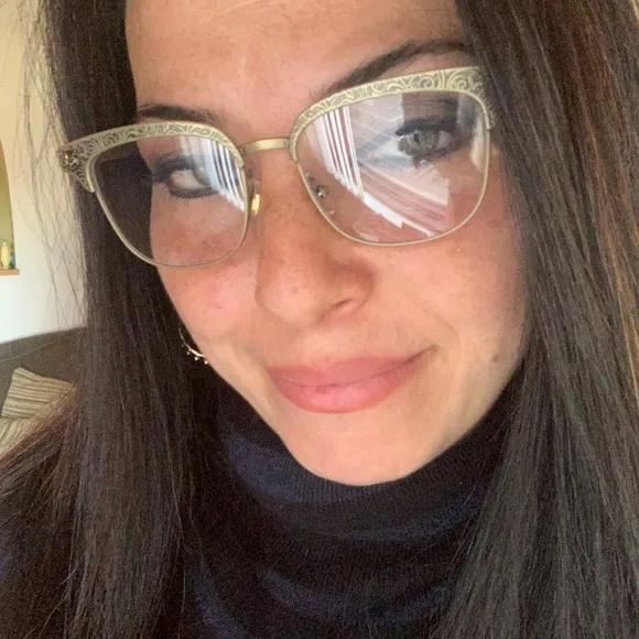 Authentic Gucci 49 Metal /Acetate opt.glasses