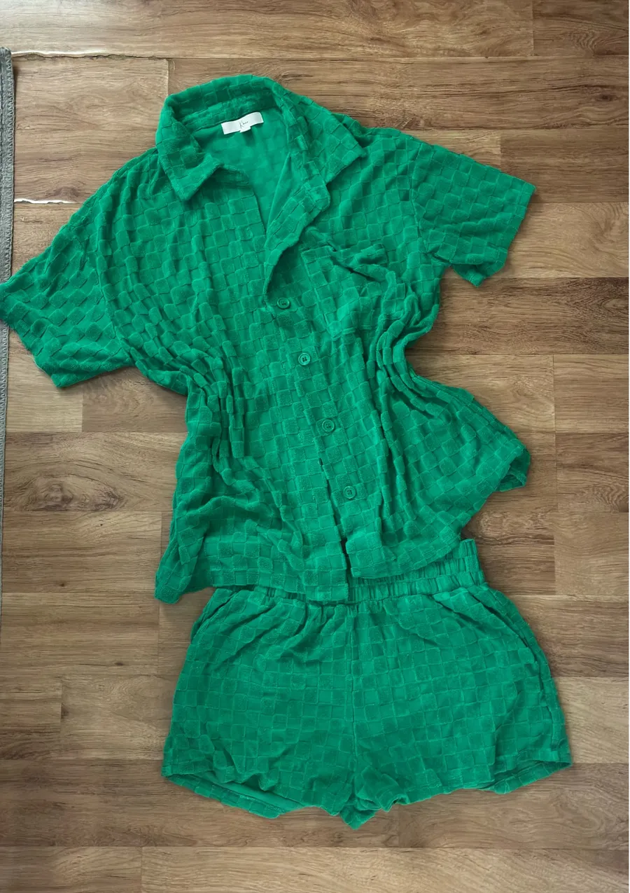 Klesis Lounge/Pajama Set Green