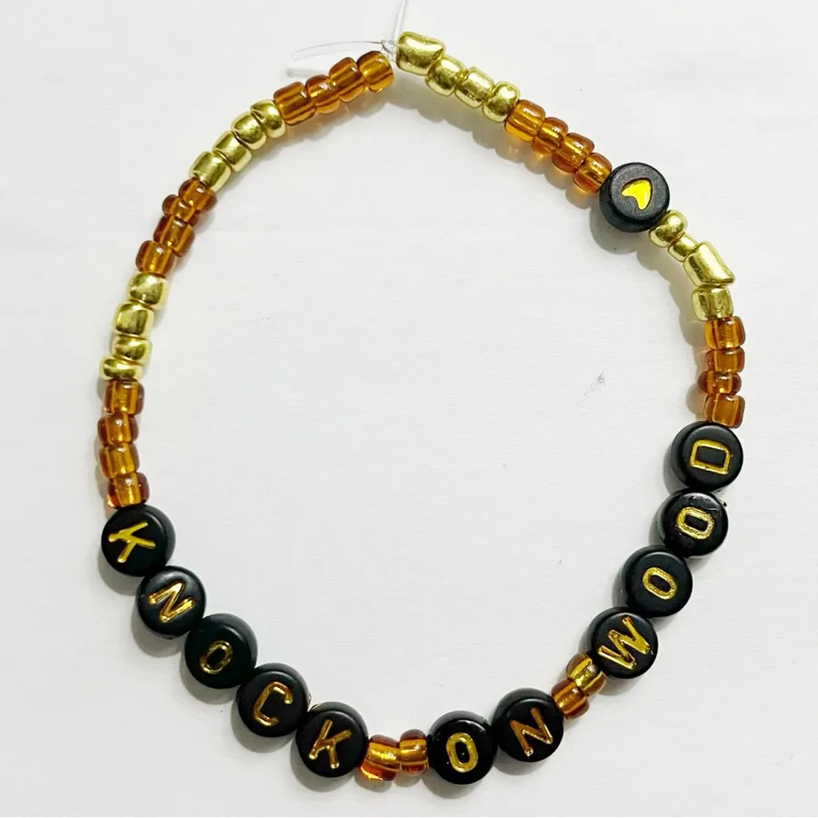 Taylor Swift Friendship Bracelet Knock On Wood from Wood