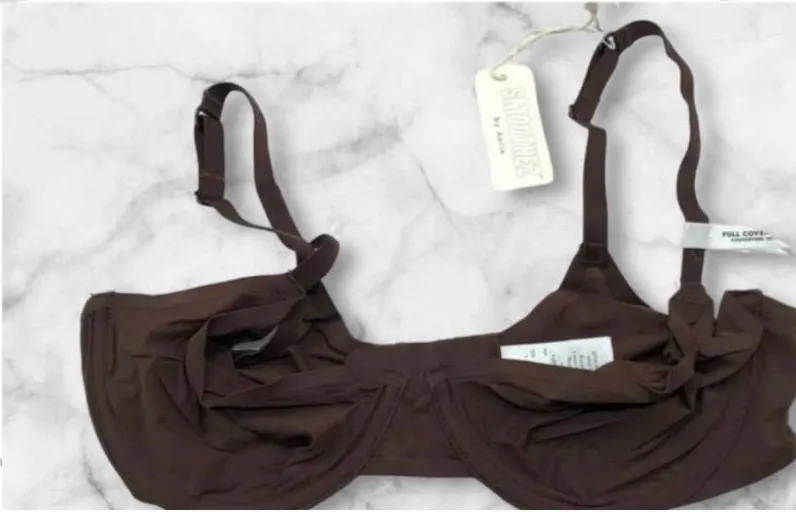 NWT Aerie 36B SMOOTHEZ Unlined Underwire Bra; Color: Brown MSRP $40