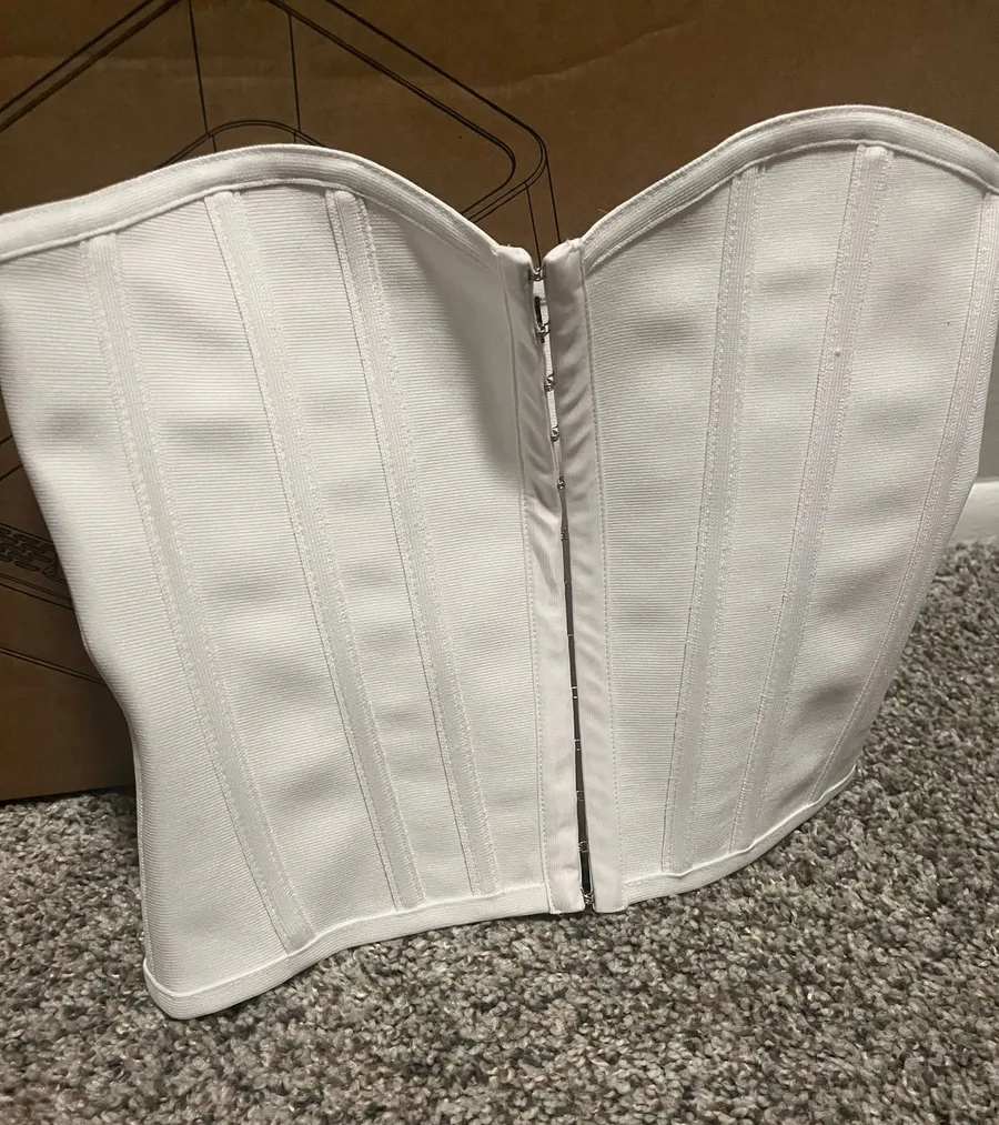 Strapless corset