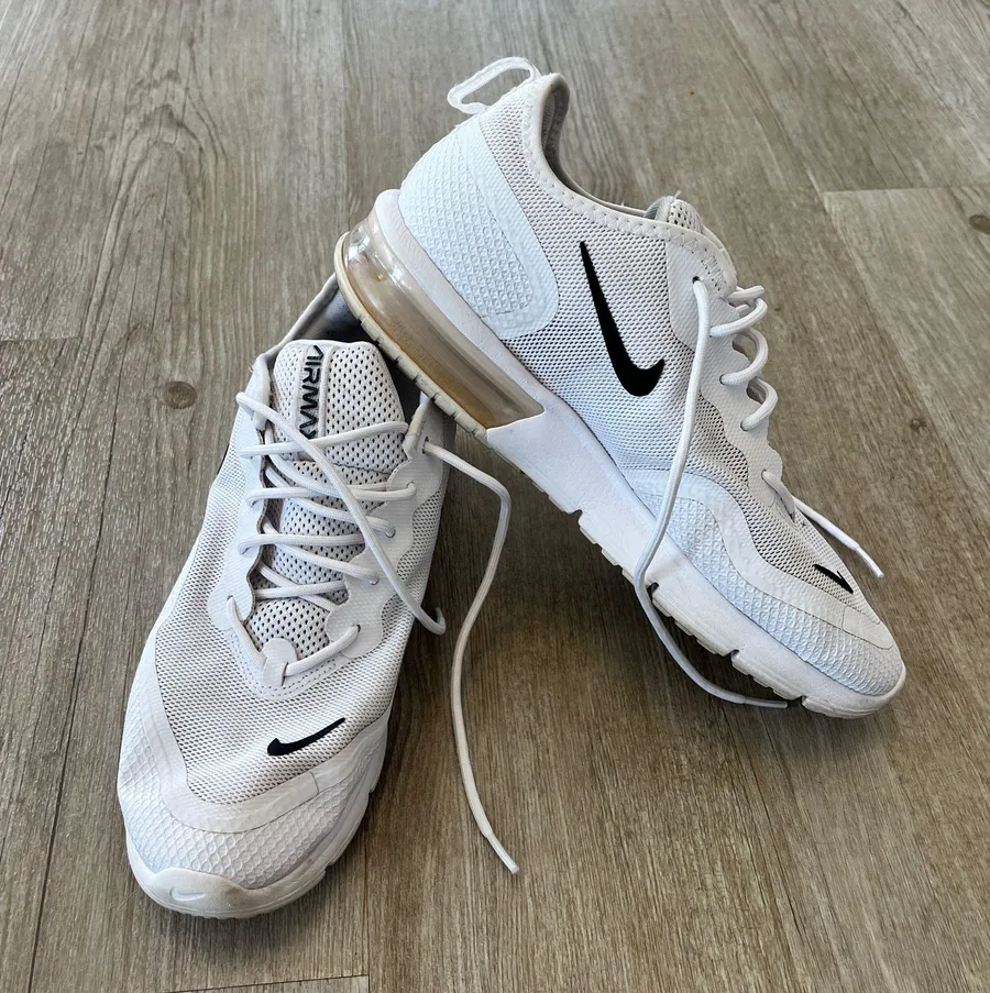 Women Nike Air Max Sequent 4.5 White Black Sneakers BQ8824-100 - 10