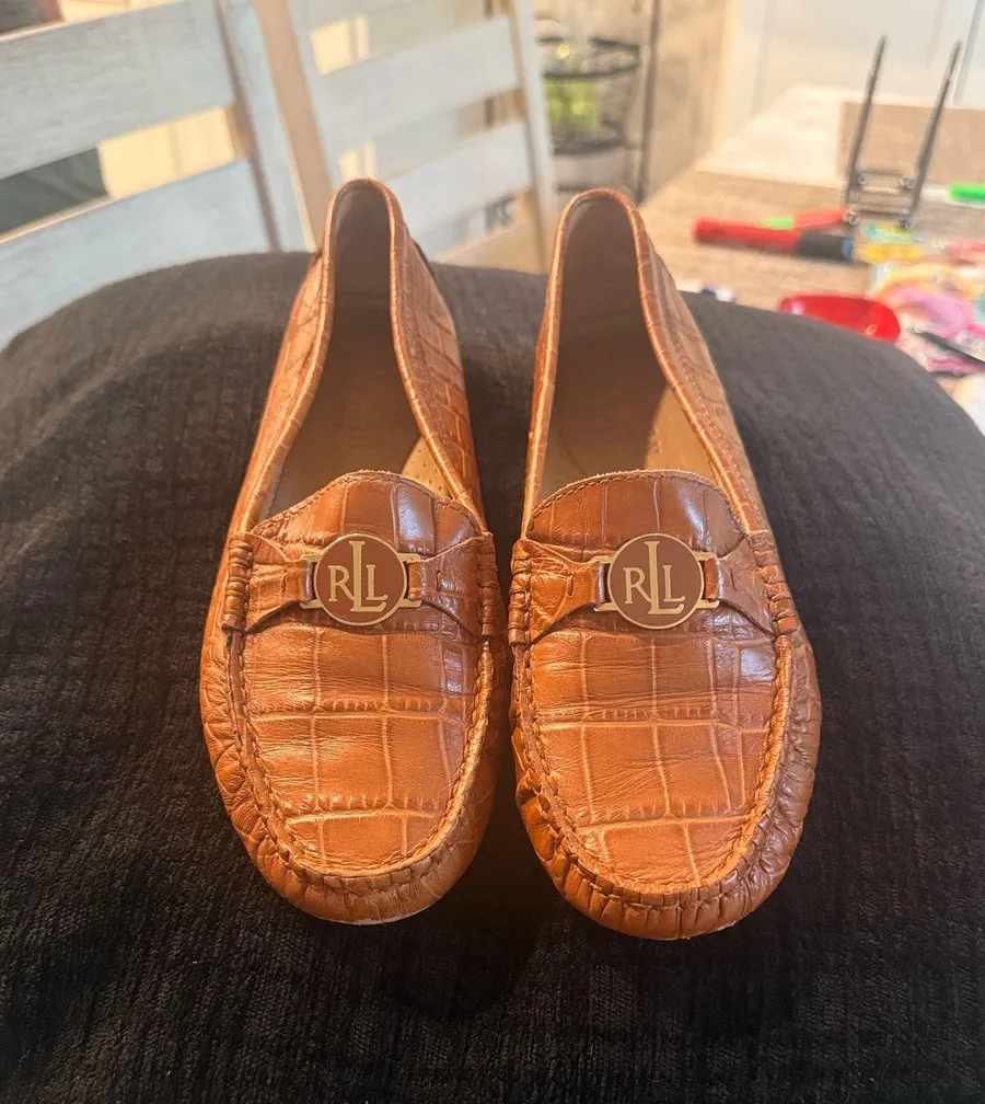 Lauren Ralph Lauren Tan Loafers 7