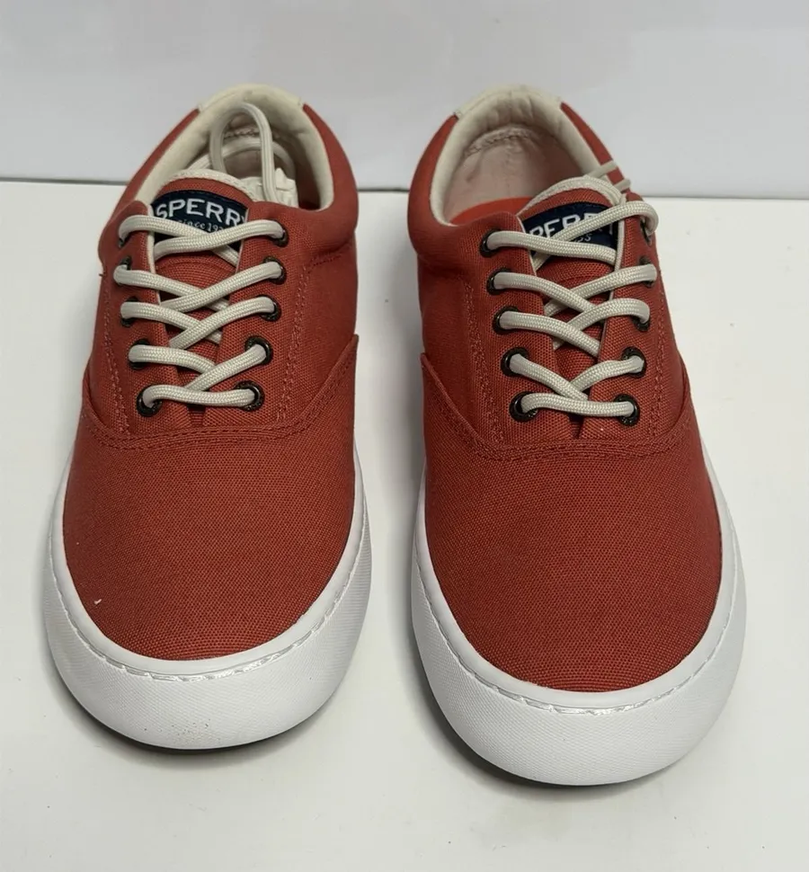 Sperry Cutter CVO Memory Foam Sneaker Size 8.5 New Red