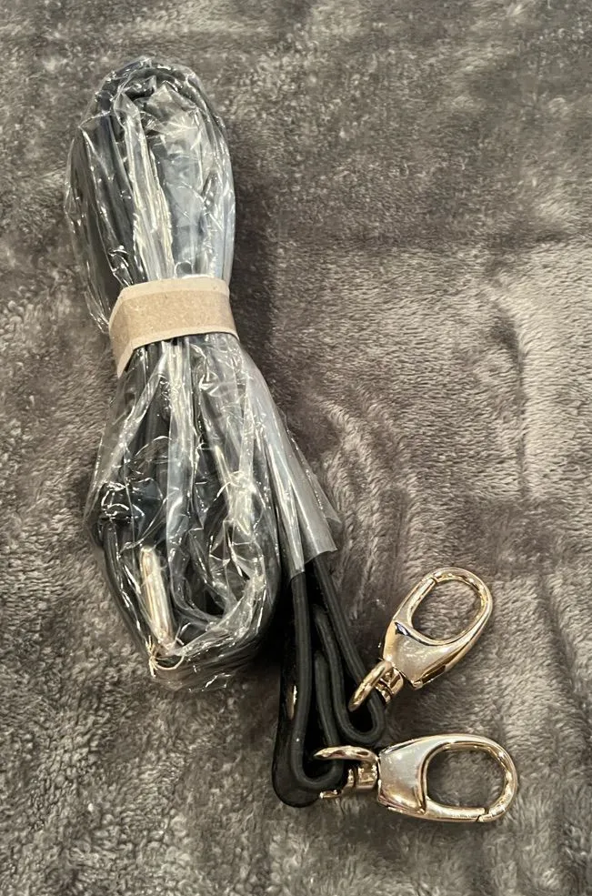 Elegant Black Leather Strap