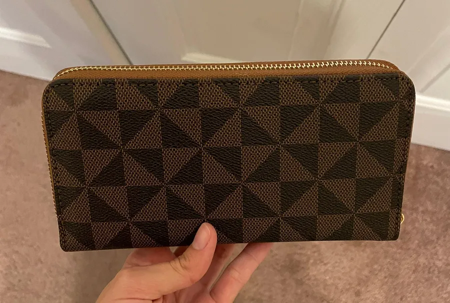 Boutique Wallet/Wristlet Brown