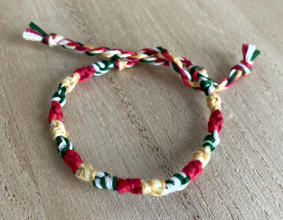 Sasha Bracelet anklet trendy comfortable tie embroidery thread woven gift