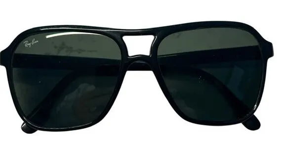 Vintage Ray Bans State Side Aviator Sunglasses Black Classic Summer Vacation