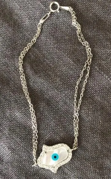 Evil Eye Bracelet Silver