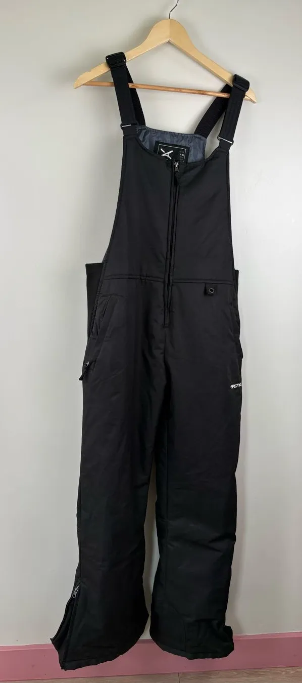 Arctix Women's Essential Insulated Bib Overalls Women's Size Large Black Regular